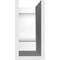 Ekena Millwork Standard Newport Architectural Grade PVC Rafter Tail, 4"W X 8"H X 42"L RFTP04X08X42NEW - alternate 3